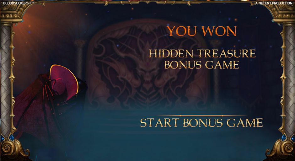 Activating Hidden Treasure Bonus Game Activating Hidden Treasure Bonus Game