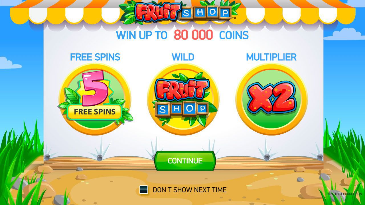 The main features of Fruit Shop slot machine by NetEnt The main features of Fruit Shop slot machine by NetEnt