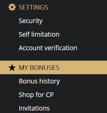 Riobet Casino My bonuses tab Riobet Casino My bonuses tab