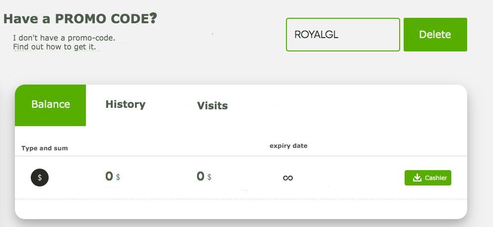 Fresh Casino bonus code