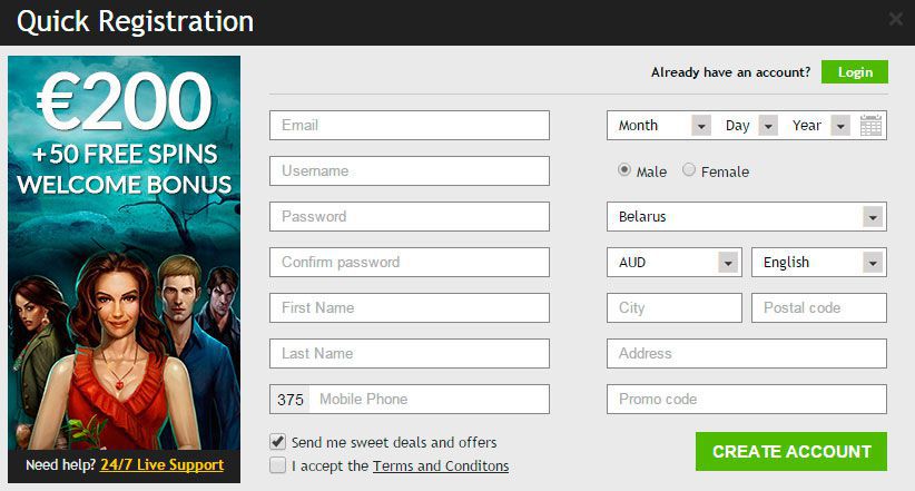 How to get 30 Free Spins at Go Wild Casino (no deposit needed)