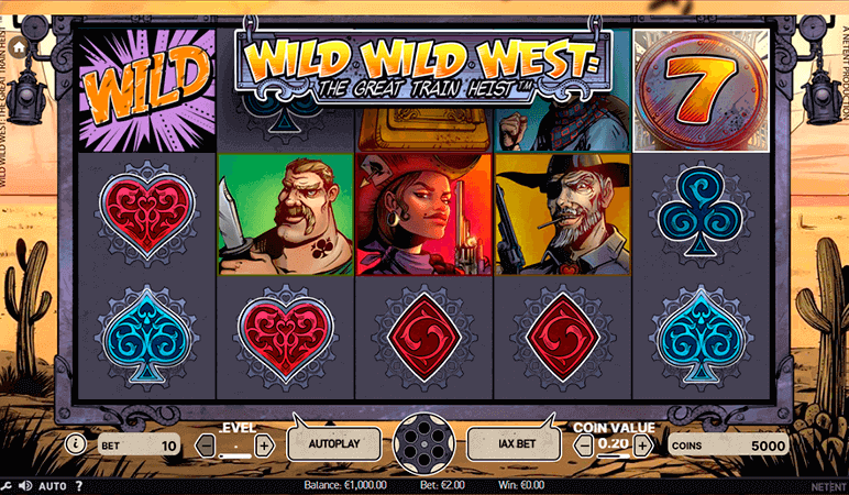 Open the Wild Wild West slot by NetEnt Open the Wild Wild West slot by NetEnt