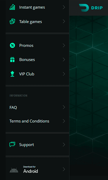 Go to the Bonuses and Promotions section in your account Go to the Bonuses and Promotions section in your account