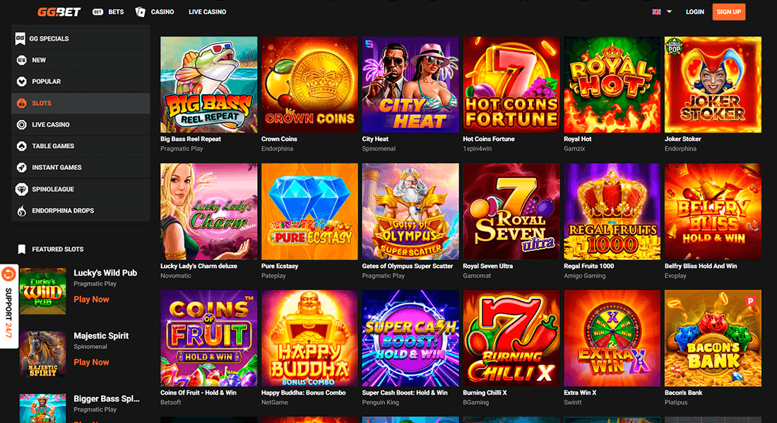 Video slots at GG.bet Casino Video slots at GG.bet Casino