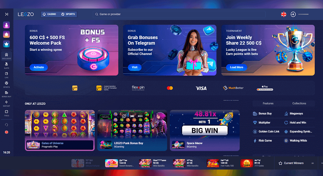 Legzo Casino - Official Website Legzo Casino - Official Website