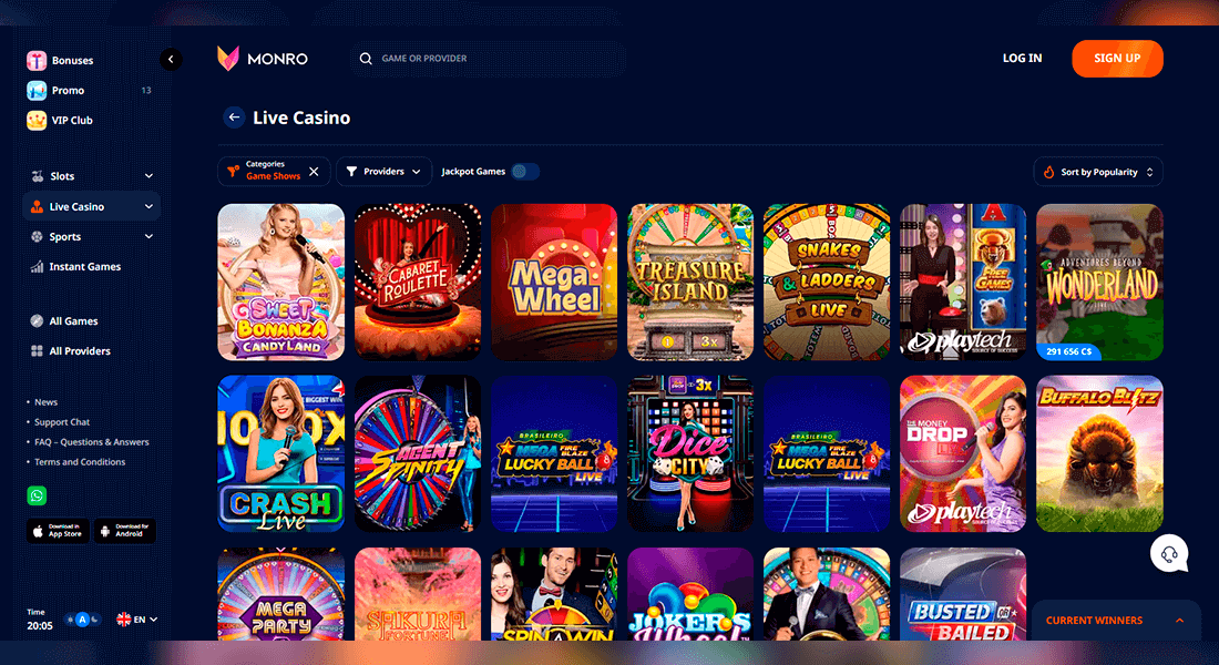 Play casino games with real dealers at Monro Casino Play casino games with real dealers at Monro Casino