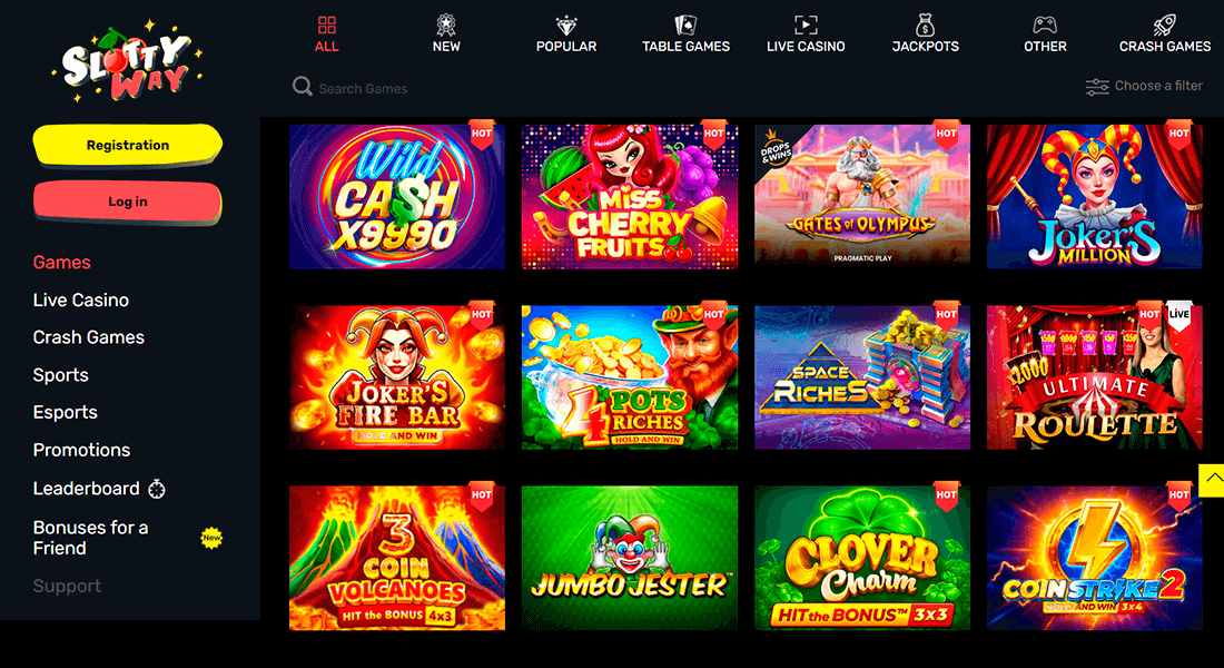 Slottyway Casino - Official Website Slottyway Casino - Official Website