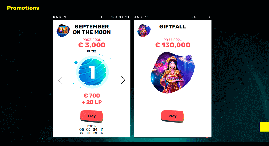 Promotions and bonuses at Slottyway Promotions and bonuses at Slottyway