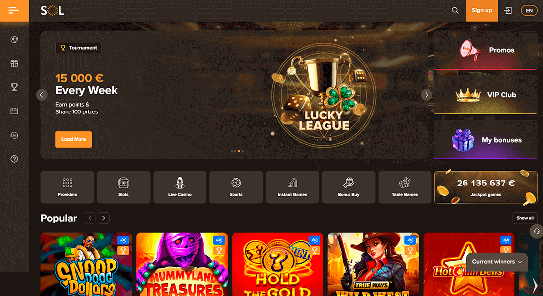 Sol Casino - Official Website Sol Casino - Official Website
