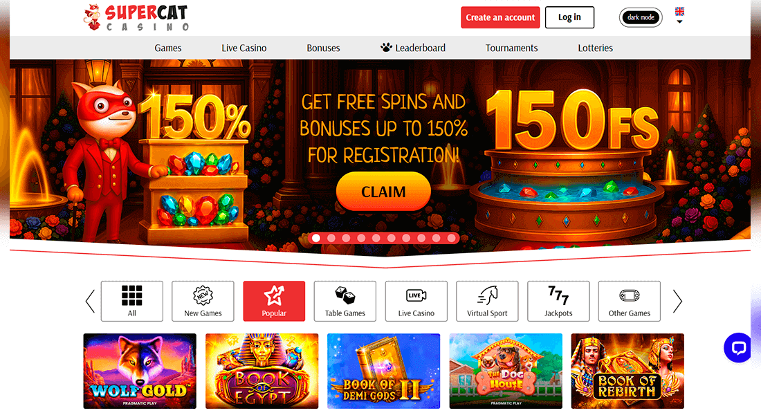 Supercat Casino - Official Webpage Supercat Casino - Official Webpage