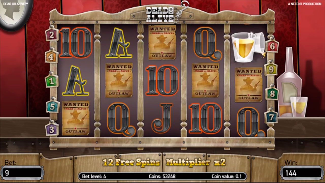 Dead or Alive video slot