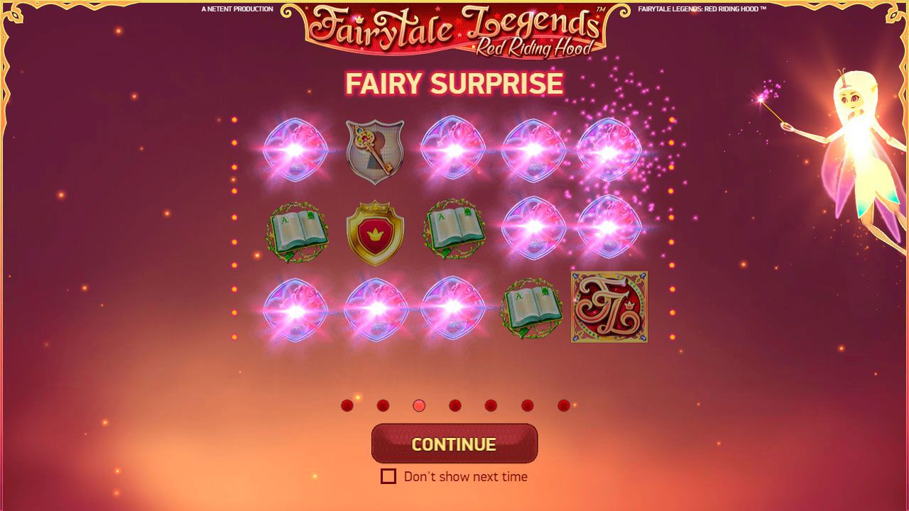 The main features of Fairytale Legends: Red Riding Hood slot machine by NetEnt The main features of Fairytale Legends: Red Riding Hood slot machine by NetEnt