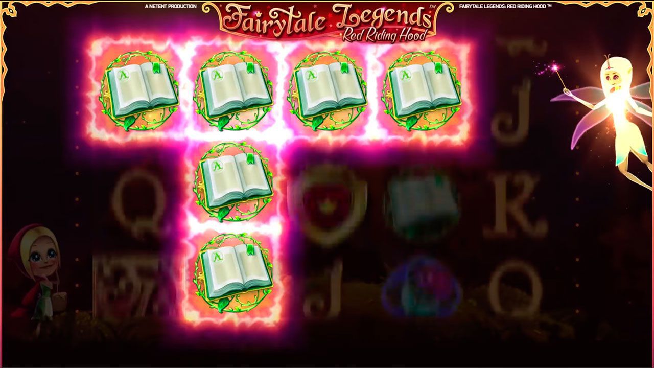 Fairy Magic Spin feature at Fairytale Legends: Red Riding Hood slot machine Fairy Magic Spin feature at Fairytale Legends: Red Riding Hood slot machine