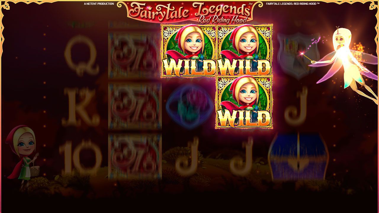 Fairy Wild Spin feature at Fairytale Legends: Red Riding Hood slot machine Fairy Wild Spin feature at Fairytale Legends: Red Riding Hood slot machine