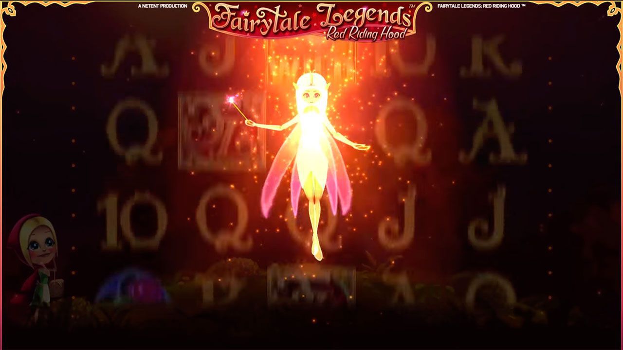 Fairy, who triggers random features at Fairytale Legends: Red Riding Hood slot machine Fairy, who triggers random features at Fairytale Legends: Red Riding Hood slot machine
