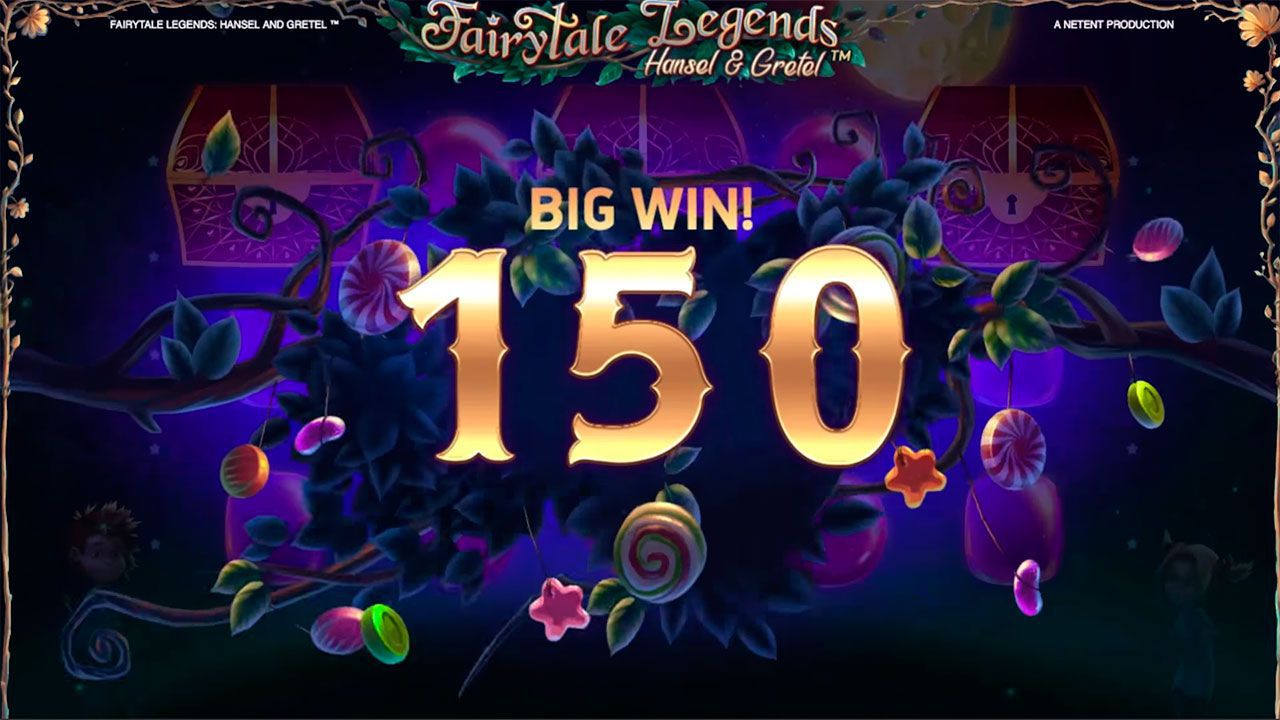 Coin Win feature at Fairytale Legends: Hansel and Gretel slot