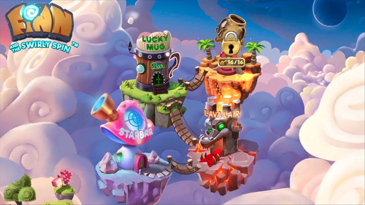 Bonus games at Finn and the Swirly Spin video slot