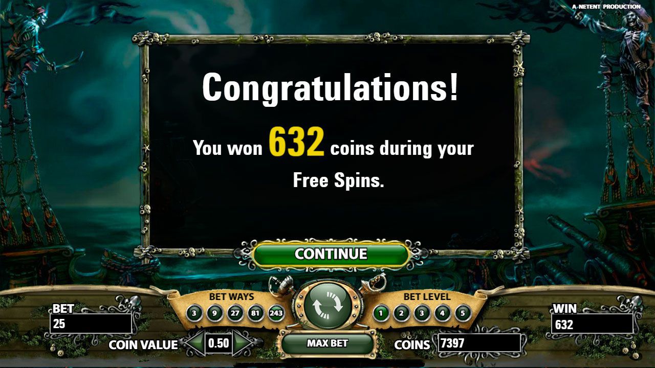 Free Spins round Free Spins round