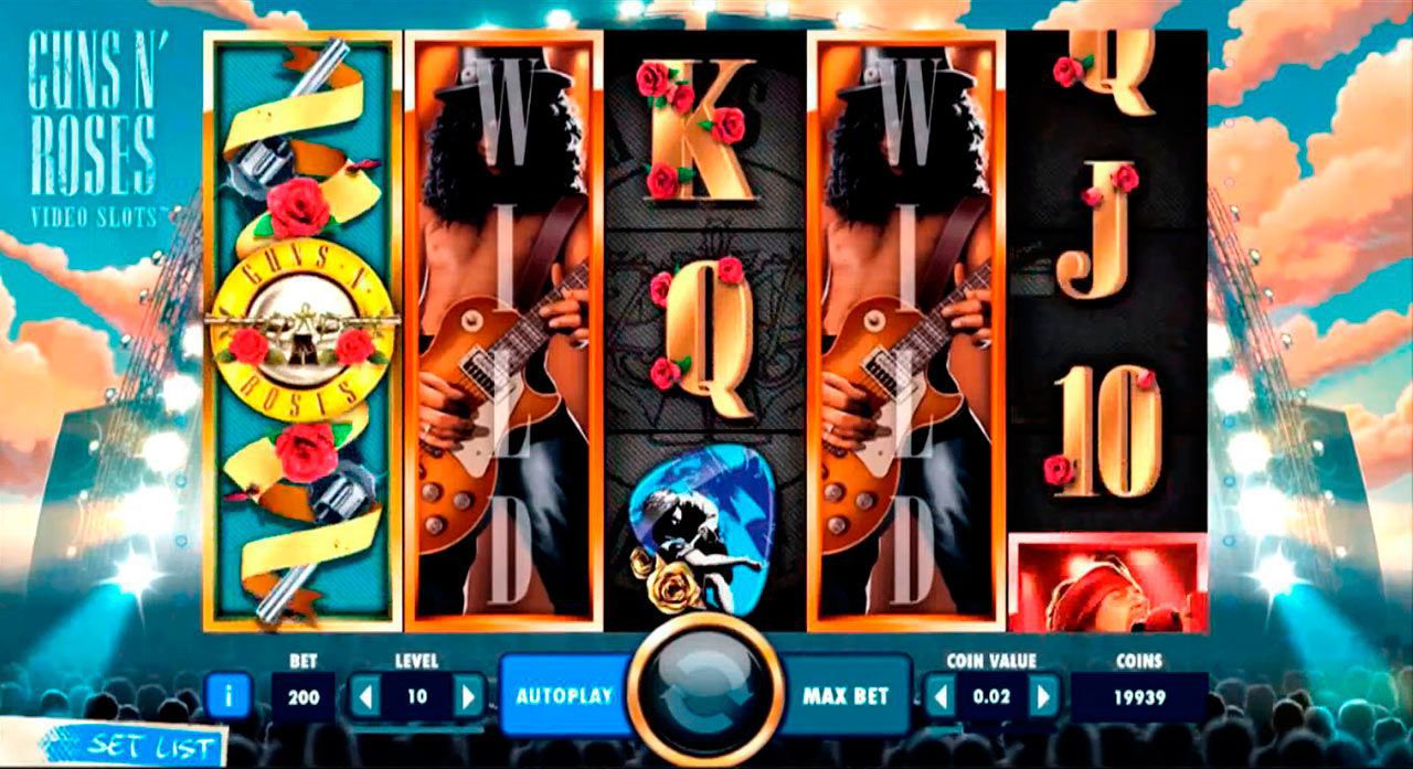 Legend Spins feature at Guns N' Roses slot machine Legend Spins feature at Guns N' Roses slot machine