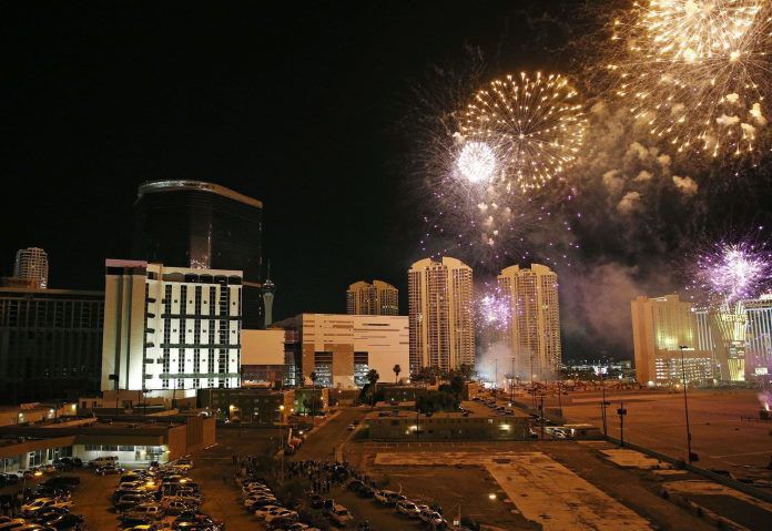 Las Vegas authorities demolished Riviera Casino