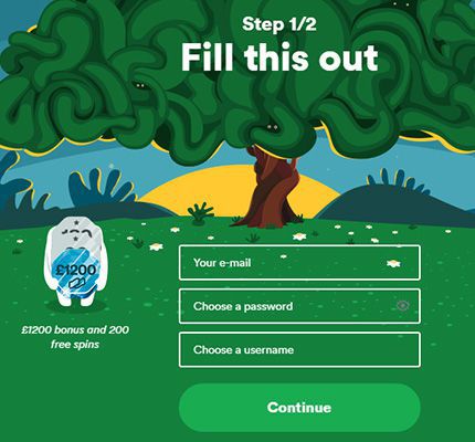 Casumo Casino registration of a real money account Casumo Casino registration of a real money account