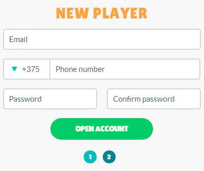 Cashmio Casino sign up for a new user account Cashmio Casino sign up for a new user account