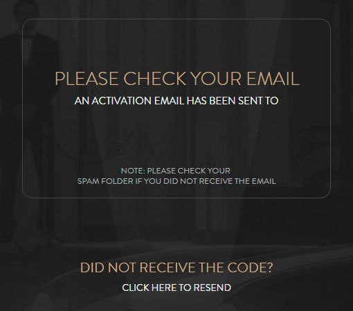 OVO Casino account verification