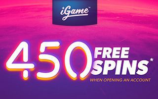 IGame Casino, igame 450 free spins.