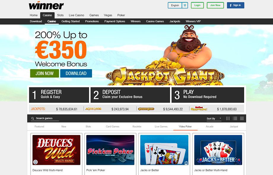 Winner Casino - official web site Winner Casino - official web site