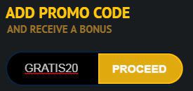Golden Casino Bonus Code