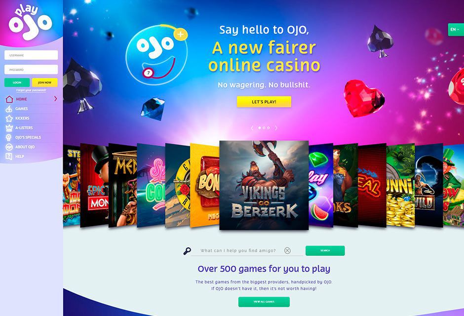 play ojo free spins 2019